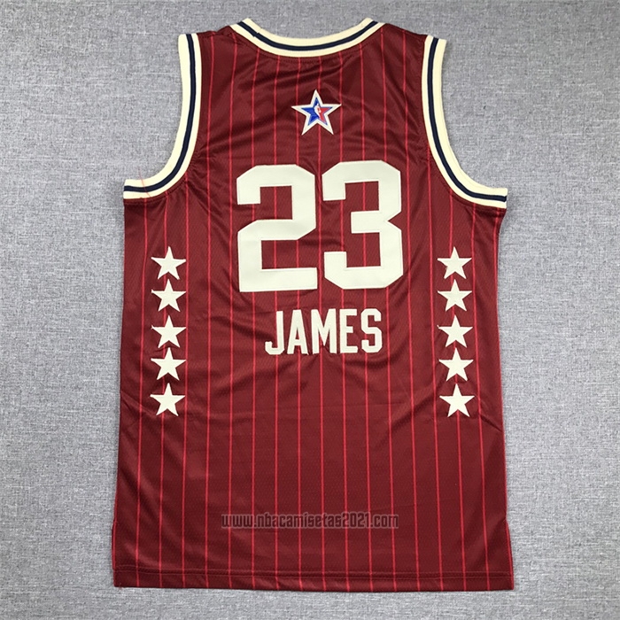 Camiseta Nino All Star 2024 Los Angeles Lakers LeBron James #23 Rojo